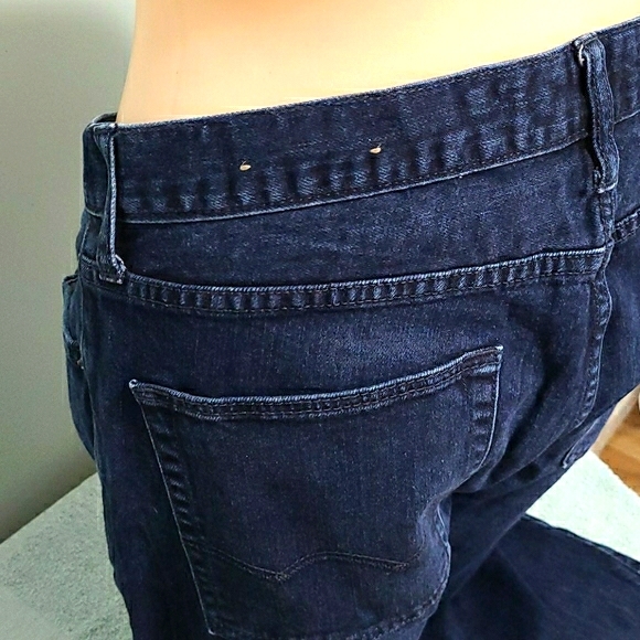 American Eagle Dark Wash Slim & Straight Jeans 34 - Picture 13 of 16